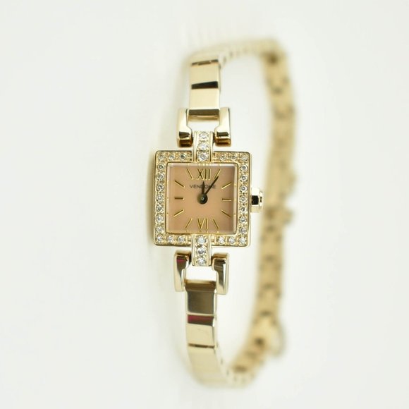 VENDOME AOYAMA: Pale Gold Genuine Diamond Watch - Picture 1 of 10